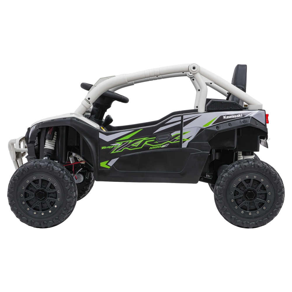 Elektrinis Buggy Kawasaki TERYX KRX1000, Grey-Elektromobiliai vaikams, Keturračiai ir bagiai-e-vaikas