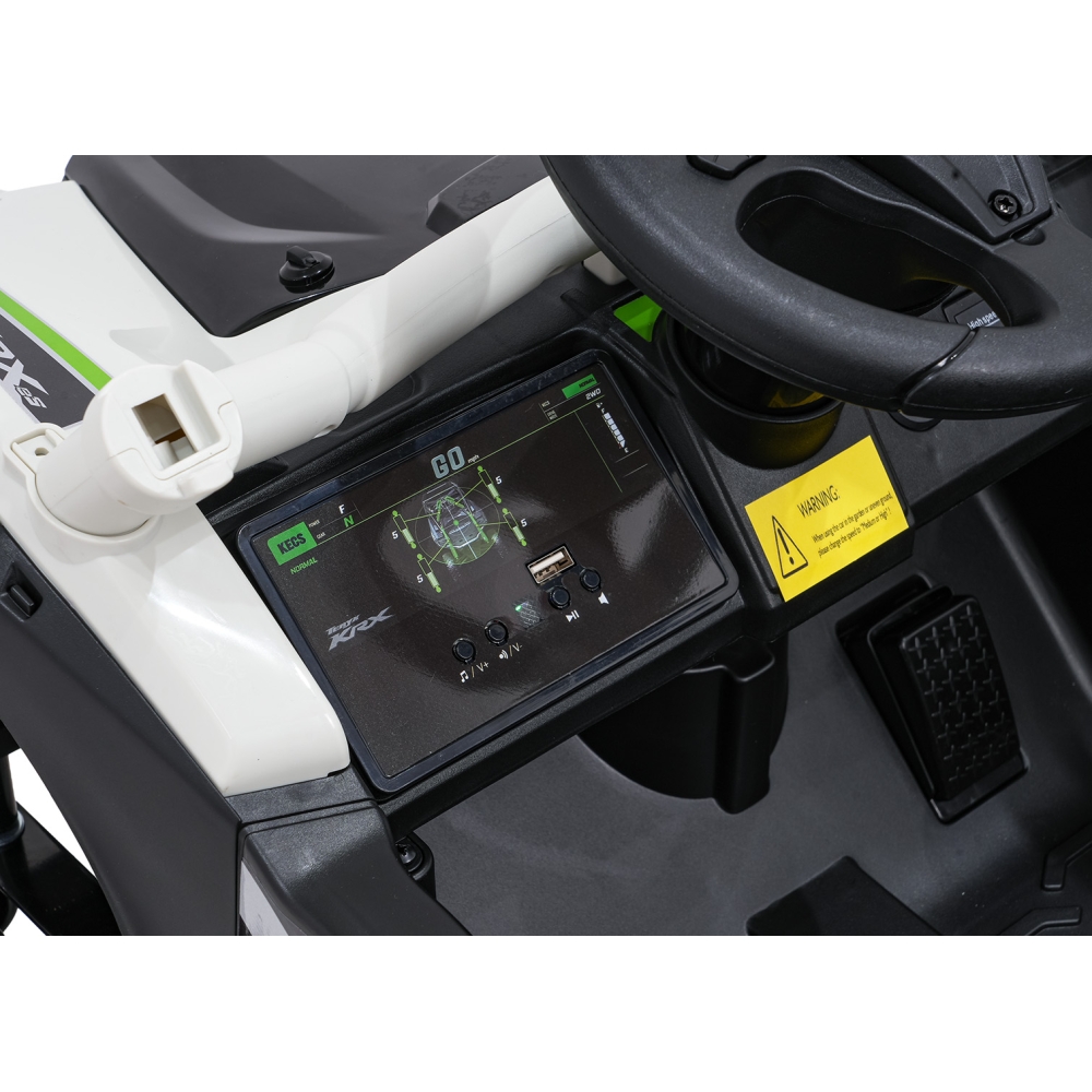Elektrinis Buggy Kawasaki TERYX KRX1000, Grey-Elektromobiliai vaikams, Keturračiai ir bagiai-e-vaikas