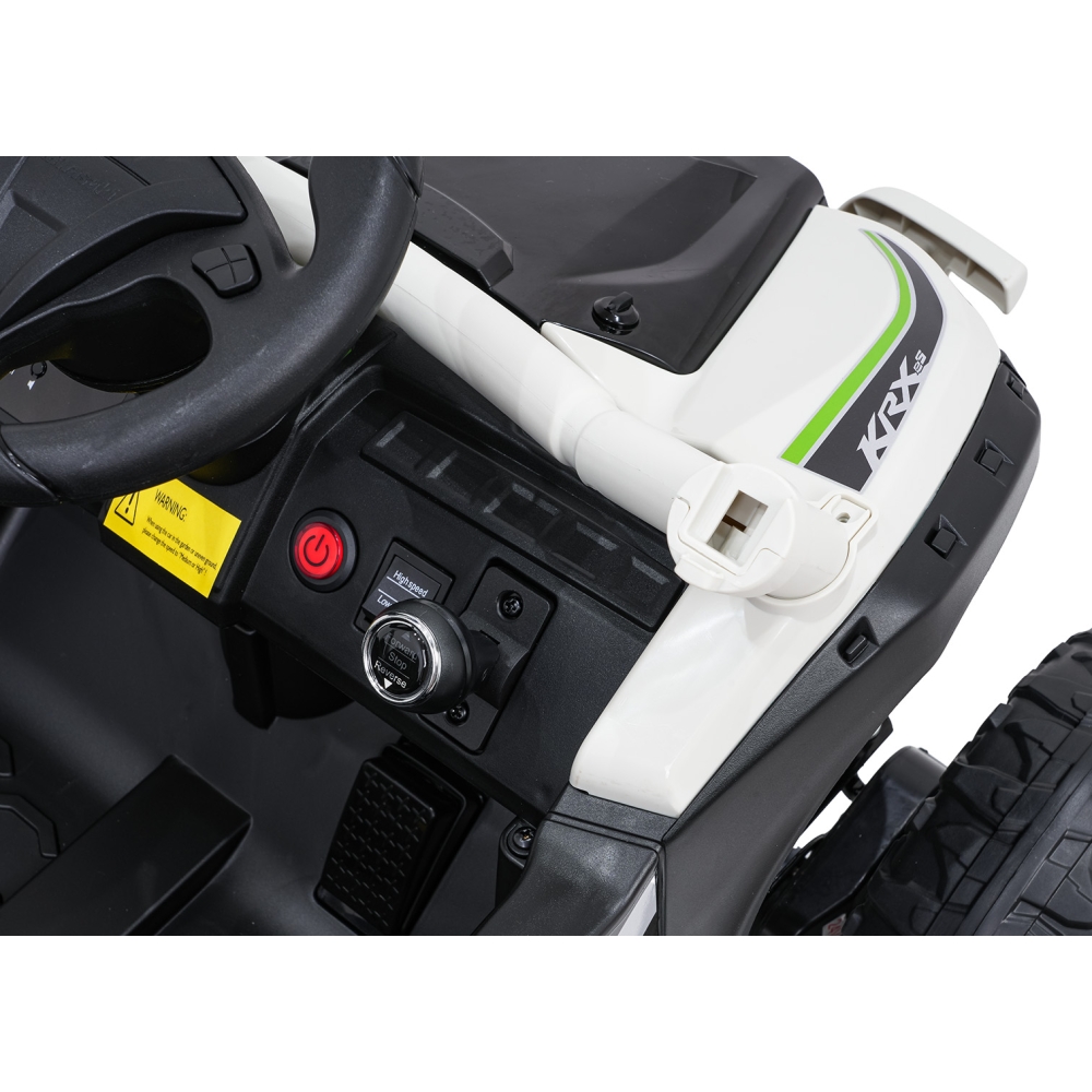 Elektrinis Buggy Kawasaki TERYX KRX1000, Grey-Elektromobiliai vaikams, Keturračiai ir bagiai-e-vaikas
