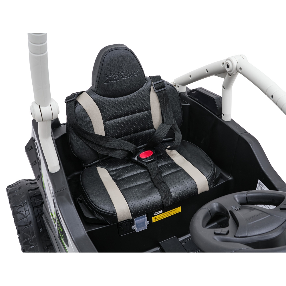 Elektrinis Buggy Kawasaki TERYX KRX1000, Grey-Elektromobiliai vaikams, Keturračiai ir bagiai-e-vaikas