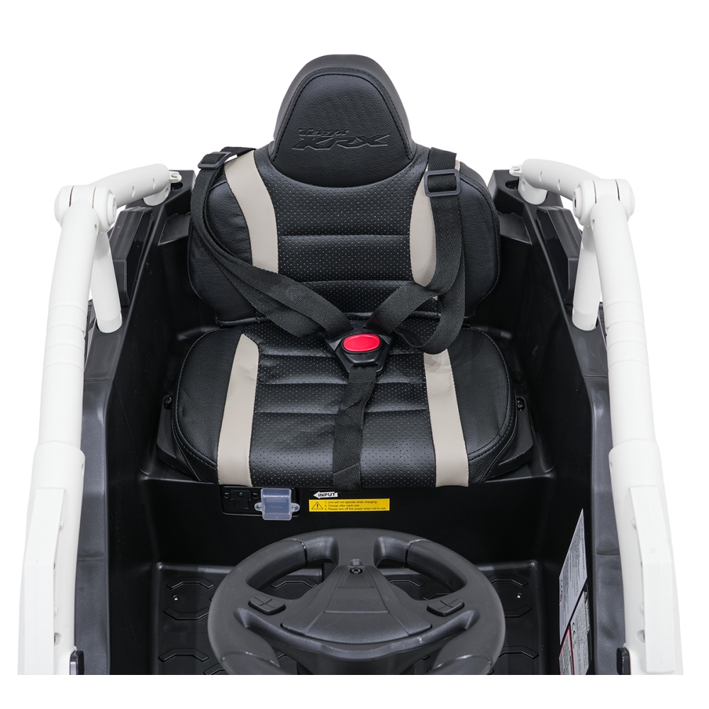 Elektrinis Buggy Kawasaki TERYX KRX1000, Grey-Elektromobiliai vaikams, Keturračiai ir bagiai-e-vaikas