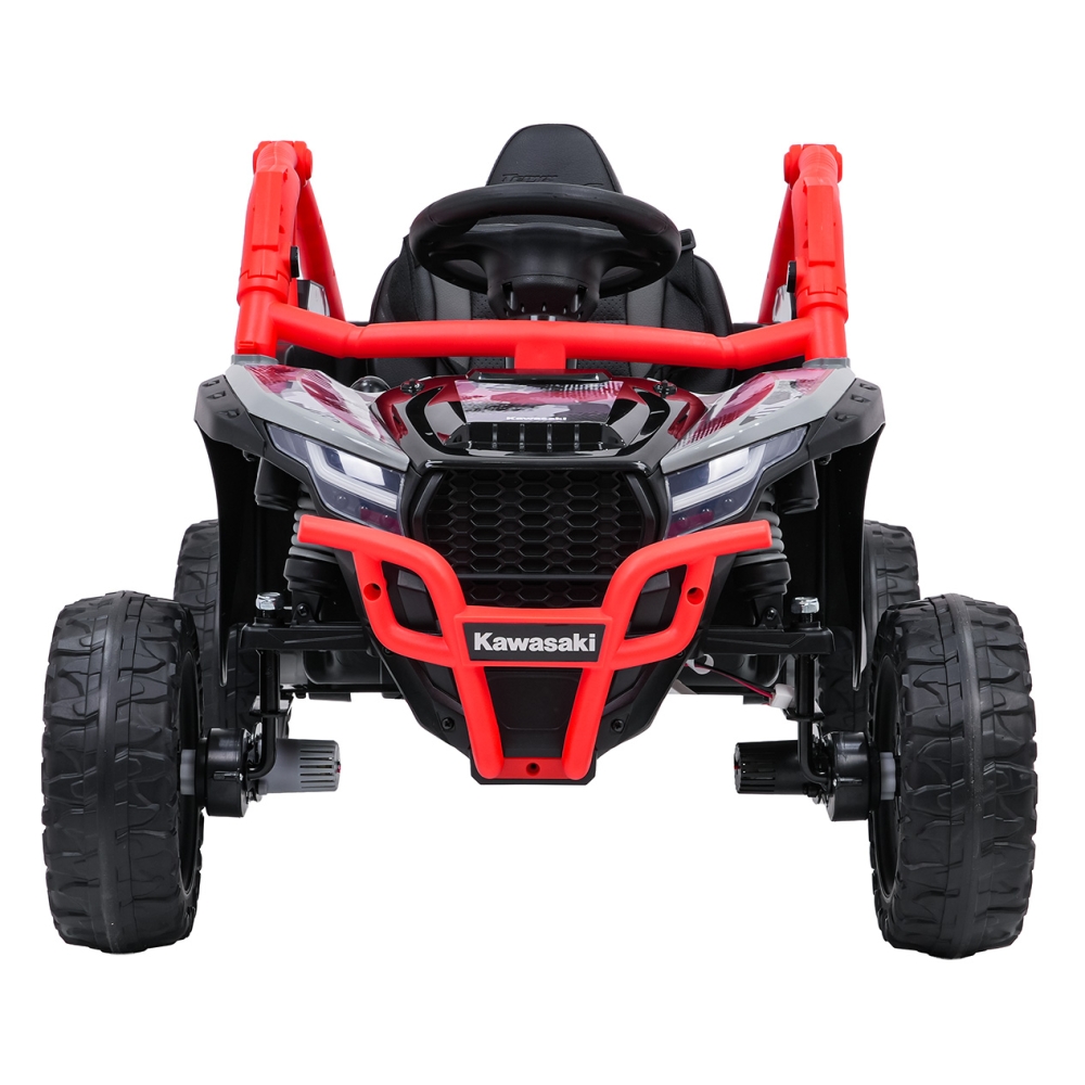 Elektrinis Buggy Kawasaki TERYX KRX1000, Red-Elektromobiliai vaikams, Keturračiai ir bagiai-e-vaikas