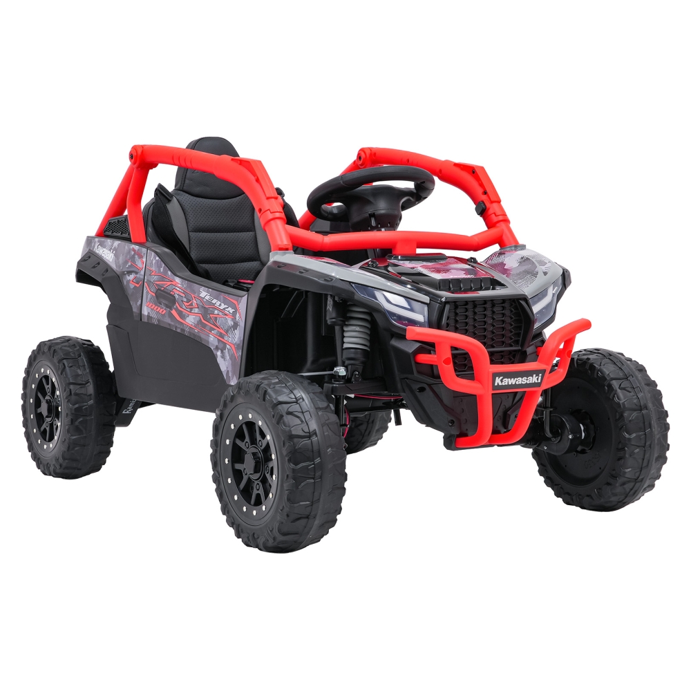 Elektrinis Buggy Kawasaki TERYX KRX1000, Red-Elektromobiliai vaikams, Keturračiai ir bagiai-e-vaikas