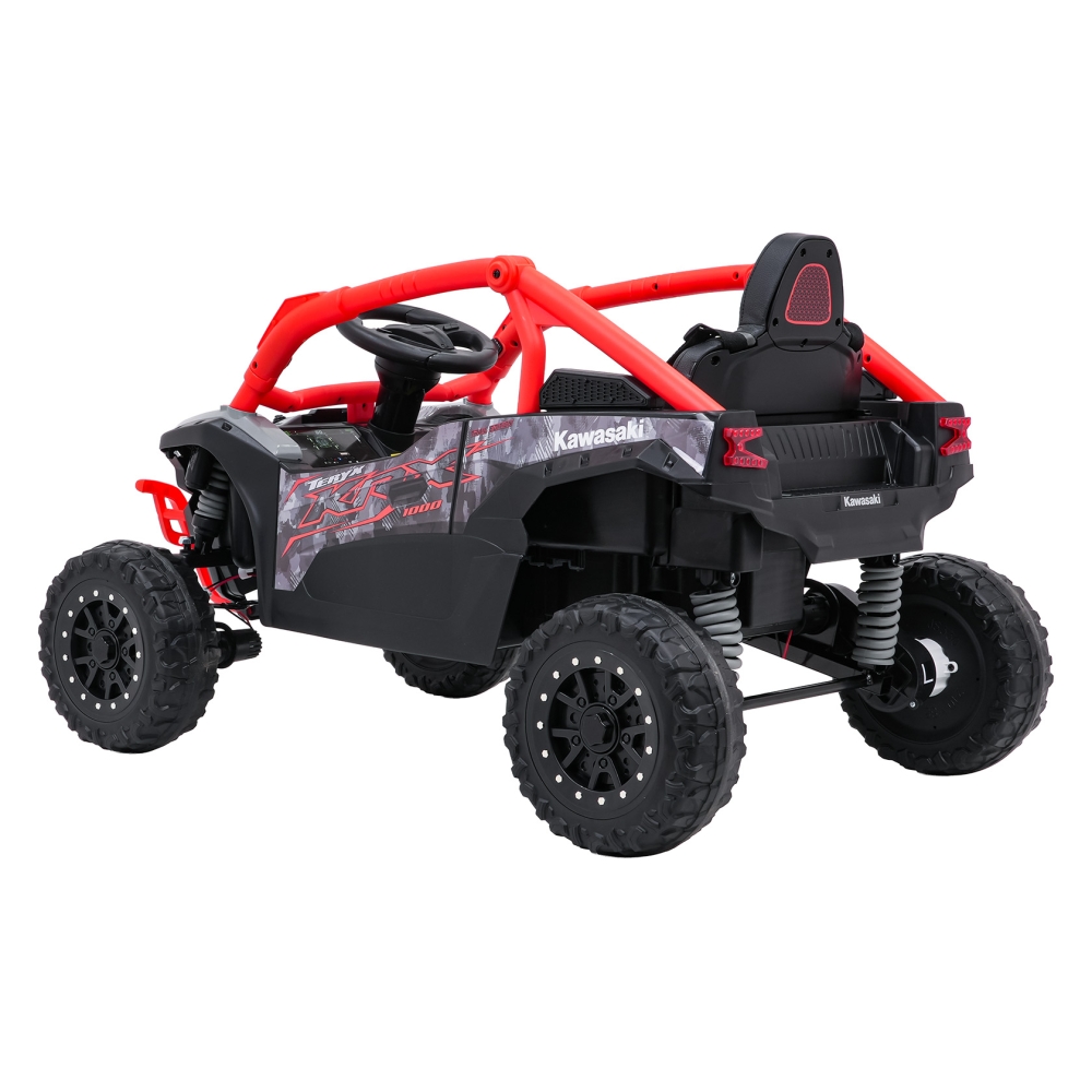 Elektrinis Buggy Kawasaki TERYX KRX1000, Red-Elektromobiliai vaikams, Keturračiai ir bagiai-e-vaikas