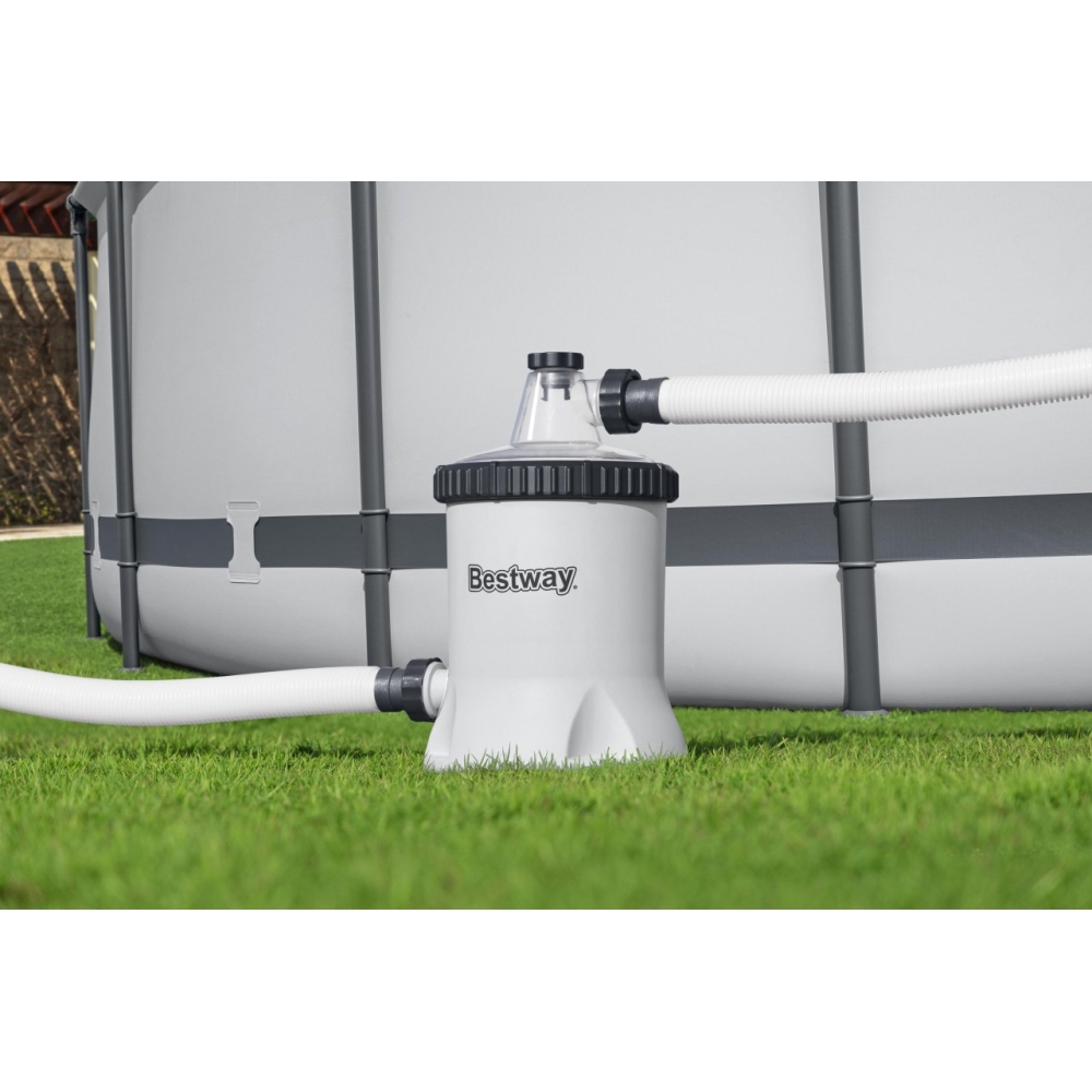 Siurblys Polysphere FlowClear 1500gal filtro kasetės BESTWAY