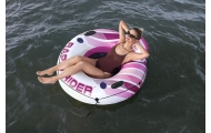 Koło do Pływania RAPID RIDER Różowy 135cm Bestway