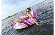 Koło do Pływania RAPID RIDER Różowy 135cm Bestway