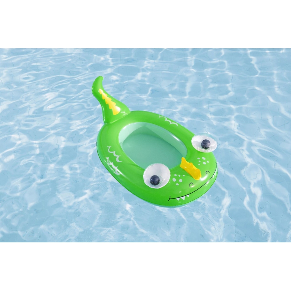 Ponton Zielony Dino 108x65cm Bestway
