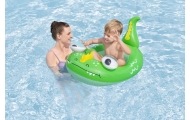 Pripučiama valtis Bestway žaliasis Dino, 108 x 65 cm-Žaislai, Lauko žaislai, Pripučiami ratai, žaislai, čiužiniai-e-vaikas