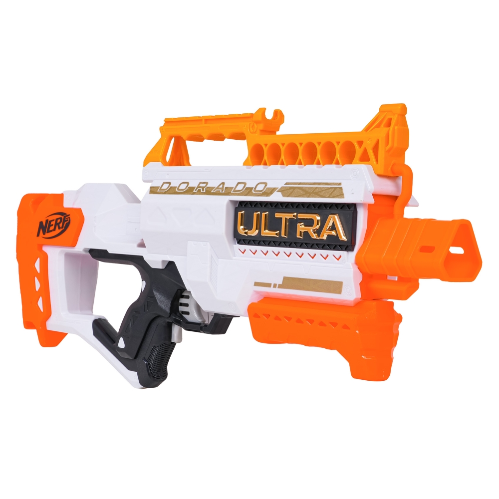 NERF Ultra DORADO paleidimo įrenginys + strėlės-Žaislai, Žaisliniai ginklai ir šoviniai, Žaisliniai ginklai-e-vaikas