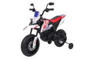 Elektrinis motociklas Aprilia RX, White-Elektromobiliai vaikams, Motociklai-e-vaikas