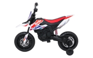 Elektrinis motociklas Aprilia RX, White-Elektromobiliai vaikams, Motociklai-e-vaikas