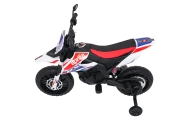 Elektrinis motociklas Aprilia RX, White-Elektromobiliai vaikams, Motociklai-e-vaikas