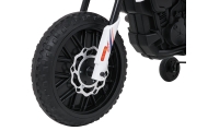 Elektrinis motociklas Aprilia RX, White-Elektromobiliai vaikams, Motociklai-e-vaikas