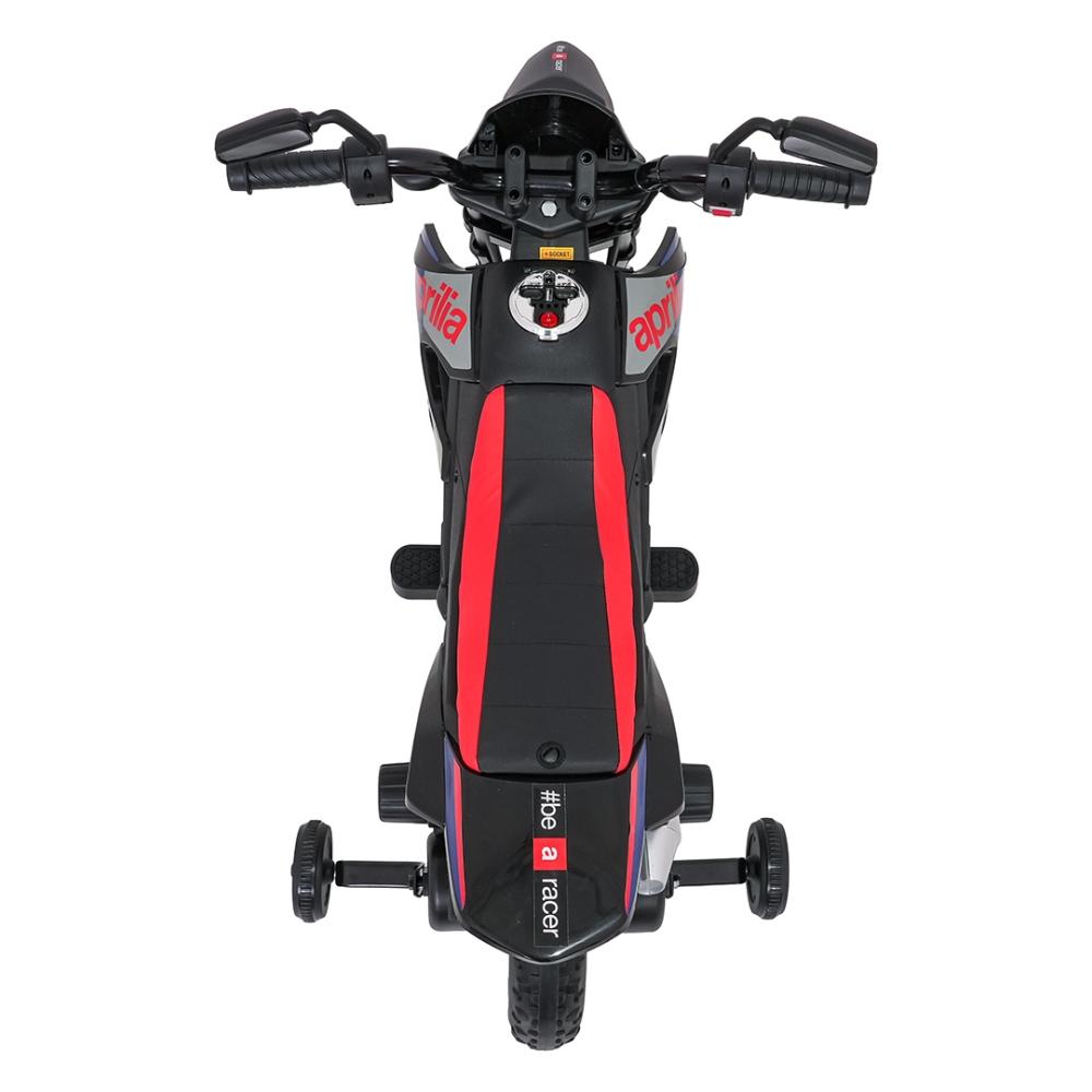 Elektrinis motociklas Aprilia RX, Blue-Elektromobiliai vaikams, Motociklai-e-vaikas