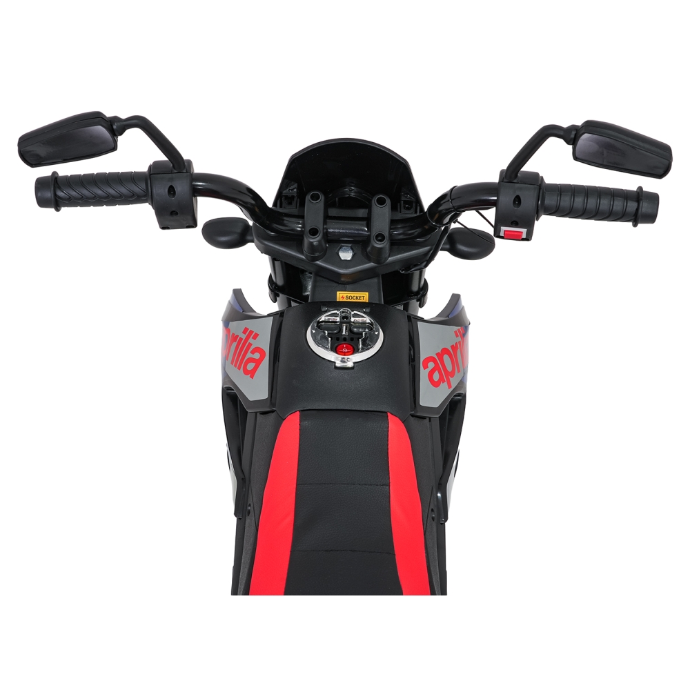 Elektrinis motociklas Aprilia RX, Blue-Elektromobiliai vaikams, Motociklai-e-vaikas