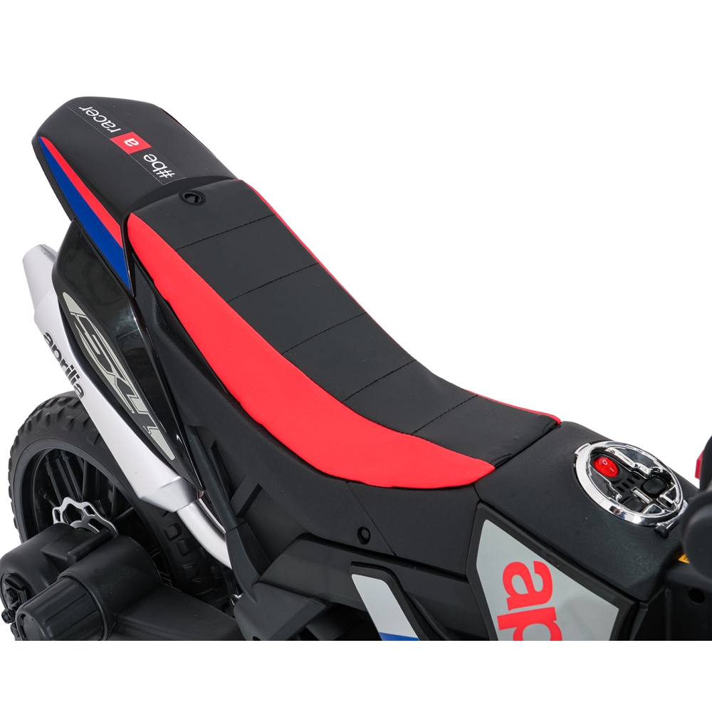 Elektrinis motociklas Aprilia RX, Blue-Elektromobiliai vaikams, Motociklai-e-vaikas