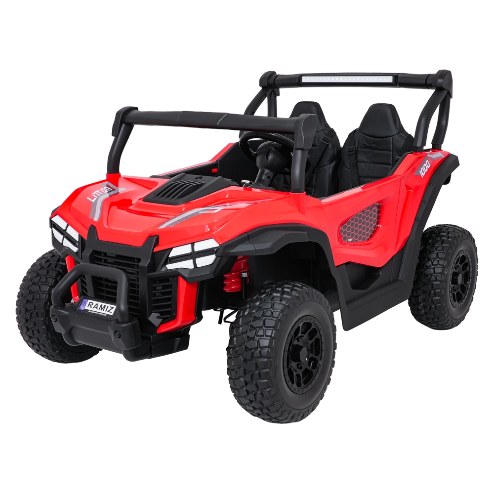 Elektrinis Buggy Gravity 4x4, Red-Elektromobiliai vaikams, Keturračiai ir bagiai-e-vaikas