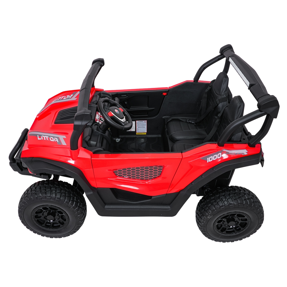 Elektrinis Buggy Gravity 4x4, Red-Elektromobiliai vaikams, Keturračiai ir bagiai-e-vaikas