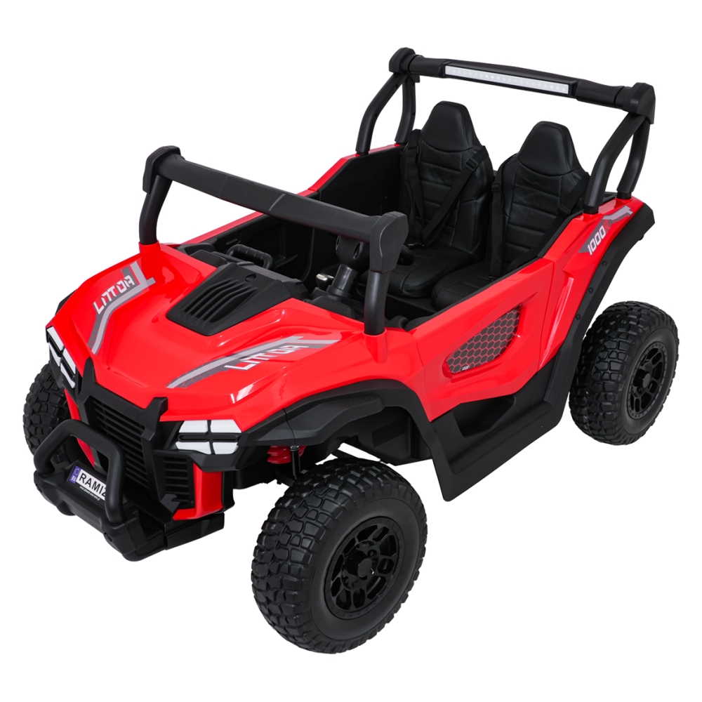 Elektrinis Buggy Gravity 4x4, Red-Elektromobiliai vaikams, Keturračiai ir bagiai-e-vaikas