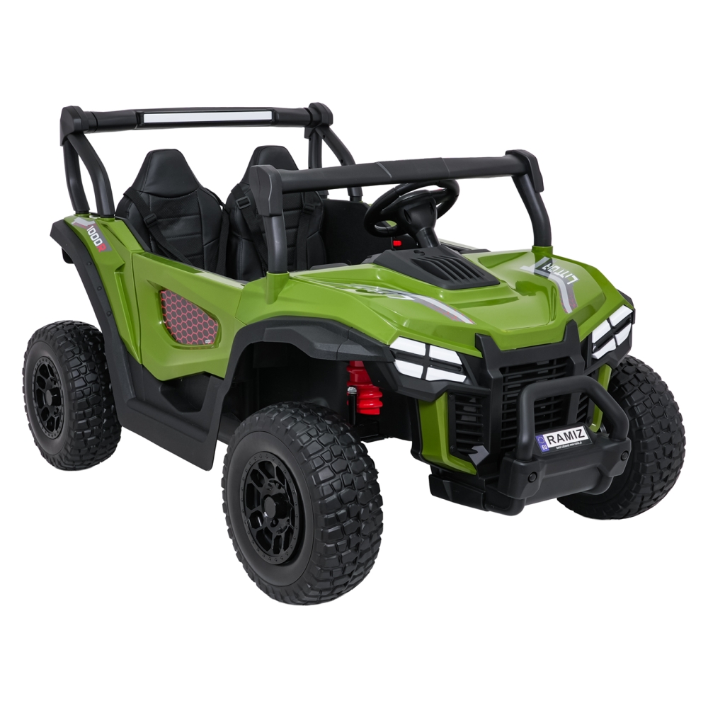 Elektrinis Buggy Gravity 4x4, Green-Elektromobiliai vaikams, Keturračiai ir bagiai-e-vaikas
