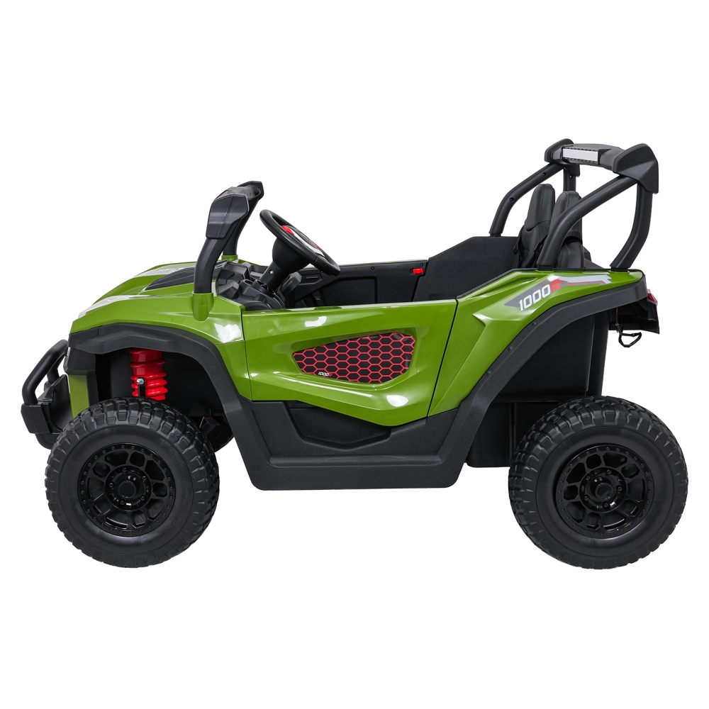 Elektrinis Buggy Gravity 4x4, Green-Elektromobiliai vaikams, Keturračiai ir bagiai-e-vaikas
