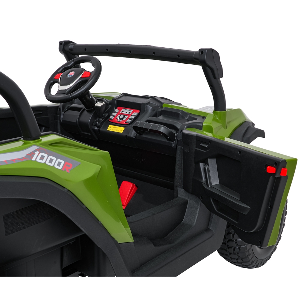 Elektrinis Buggy Gravity 4x4, Green-Elektromobiliai vaikams, Keturračiai ir bagiai-e-vaikas