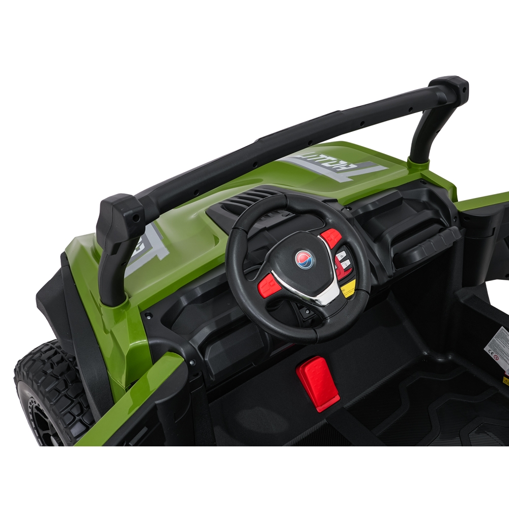 Elektrinis Buggy Gravity 4x4, Green-Elektromobiliai vaikams, Keturračiai ir bagiai-e-vaikas