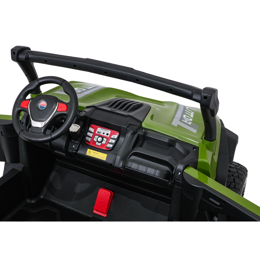 Elektrinis Buggy Gravity 4x4, Green-Elektromobiliai vaikams, Keturračiai ir bagiai-e-vaikas