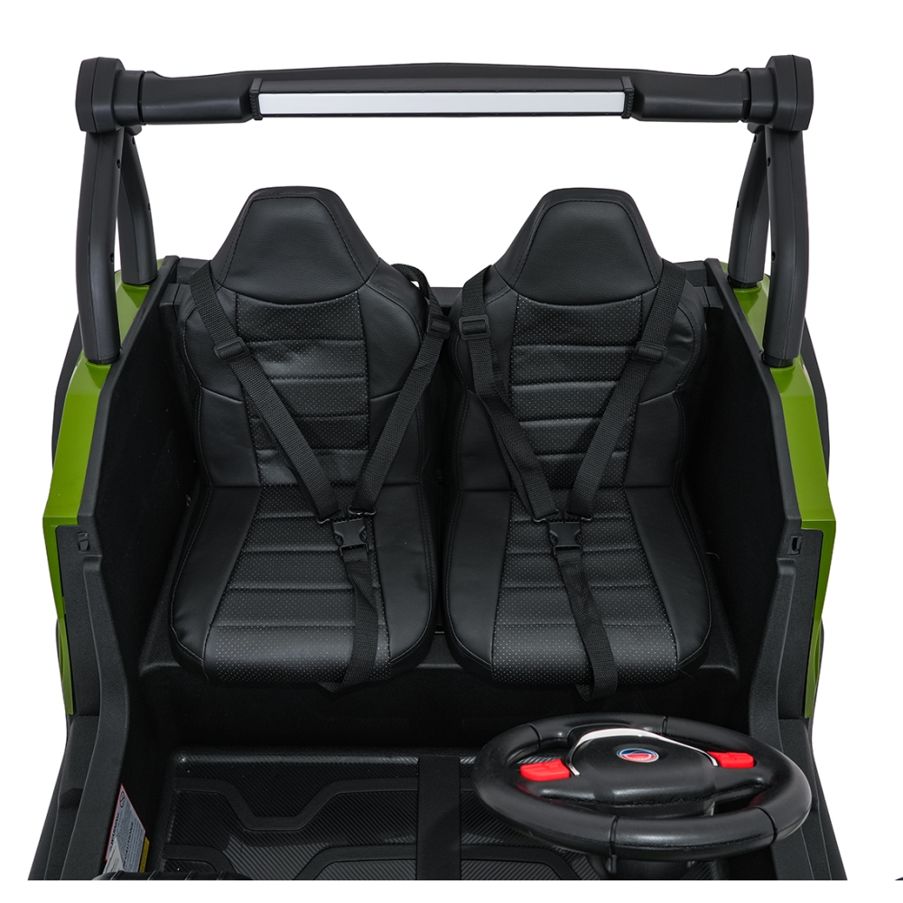 Elektrinis Buggy Gravity 4x4, Green-Elektromobiliai vaikams, Keturračiai ir bagiai-e-vaikas