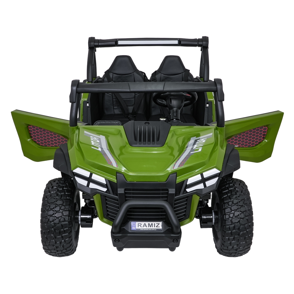 Elektrinis Buggy Gravity 4x4, Green-Elektromobiliai vaikams, Keturračiai ir bagiai-e-vaikas