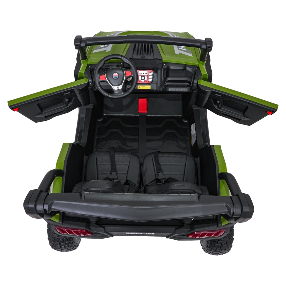 Elektrinis Buggy Gravity 4x4, Green-Elektromobiliai vaikams, Keturračiai ir bagiai-e-vaikas