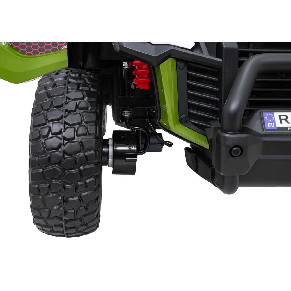 Elektrinis Buggy Gravity 4x4, Green-Elektromobiliai vaikams, Keturračiai ir bagiai-e-vaikas