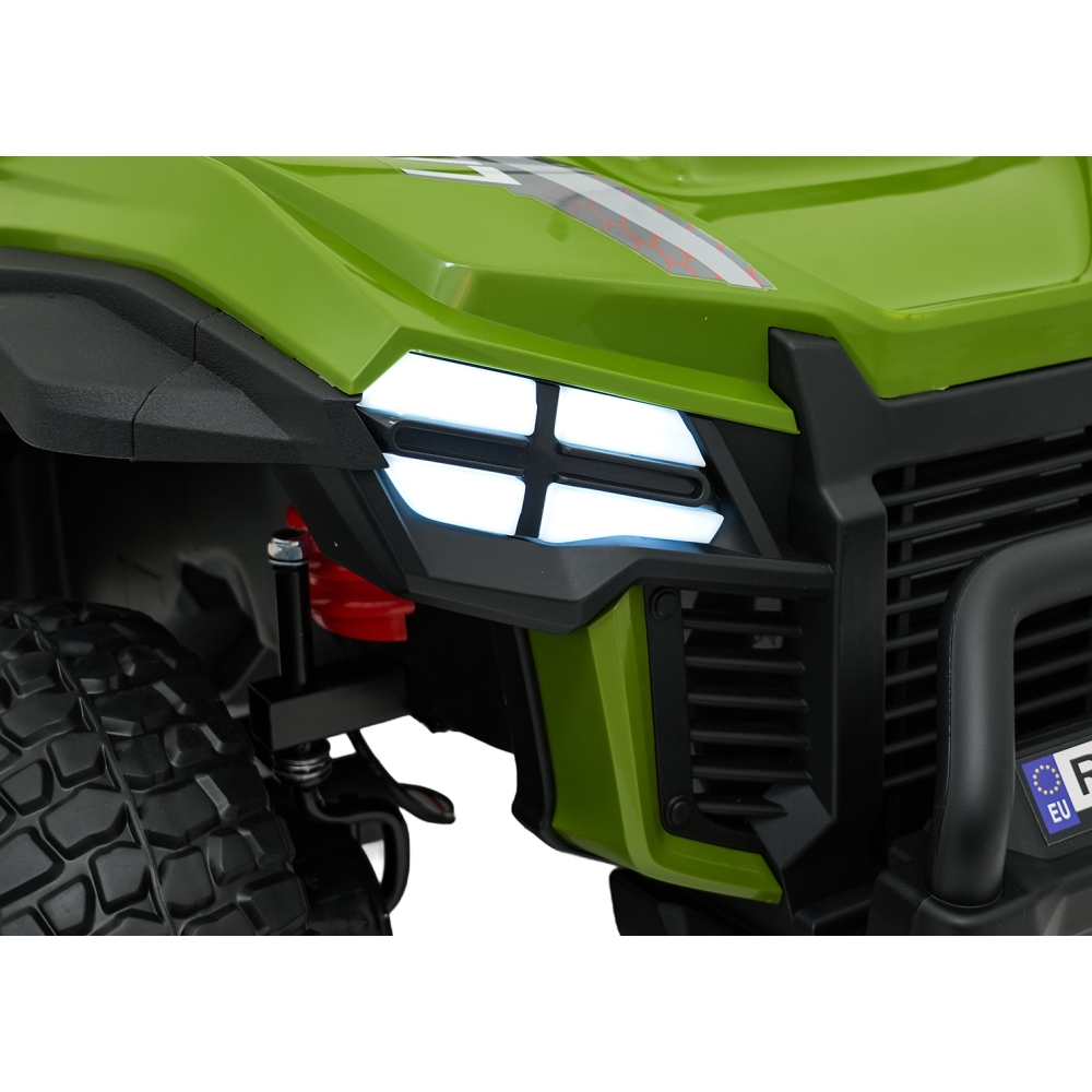 Elektrinis Buggy Gravity 4x4, Green-Elektromobiliai vaikams, Keturračiai ir bagiai-e-vaikas