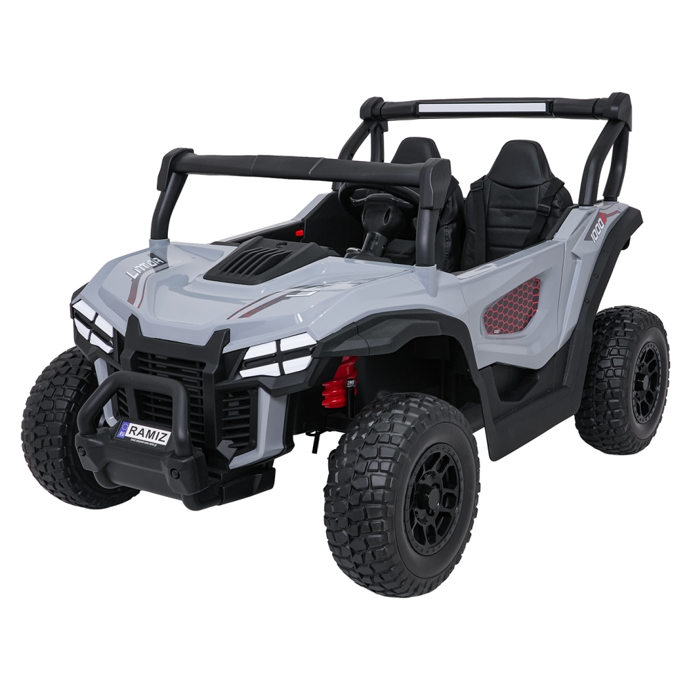 Elektrinis Buggy Gravity 4x4, Grey-Elektromobiliai vaikams, Keturračiai ir bagiai-e-vaikas