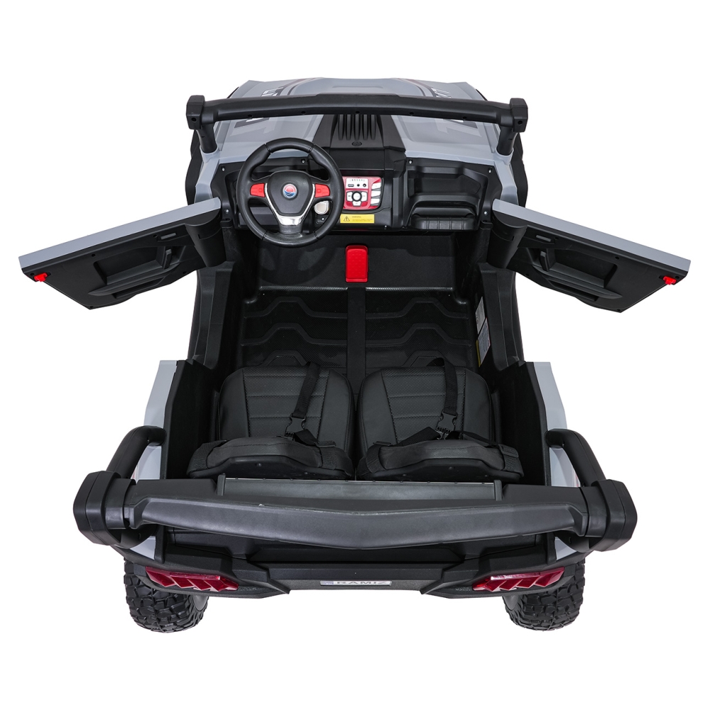 Elektrinis Buggy Gravity 4x4, Grey-Elektromobiliai vaikams, Keturračiai ir bagiai-e-vaikas