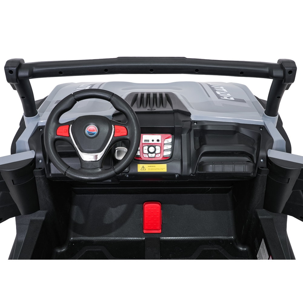 Elektrinis Buggy Gravity 4x4, Grey-Elektromobiliai vaikams, Keturračiai ir bagiai-e-vaikas