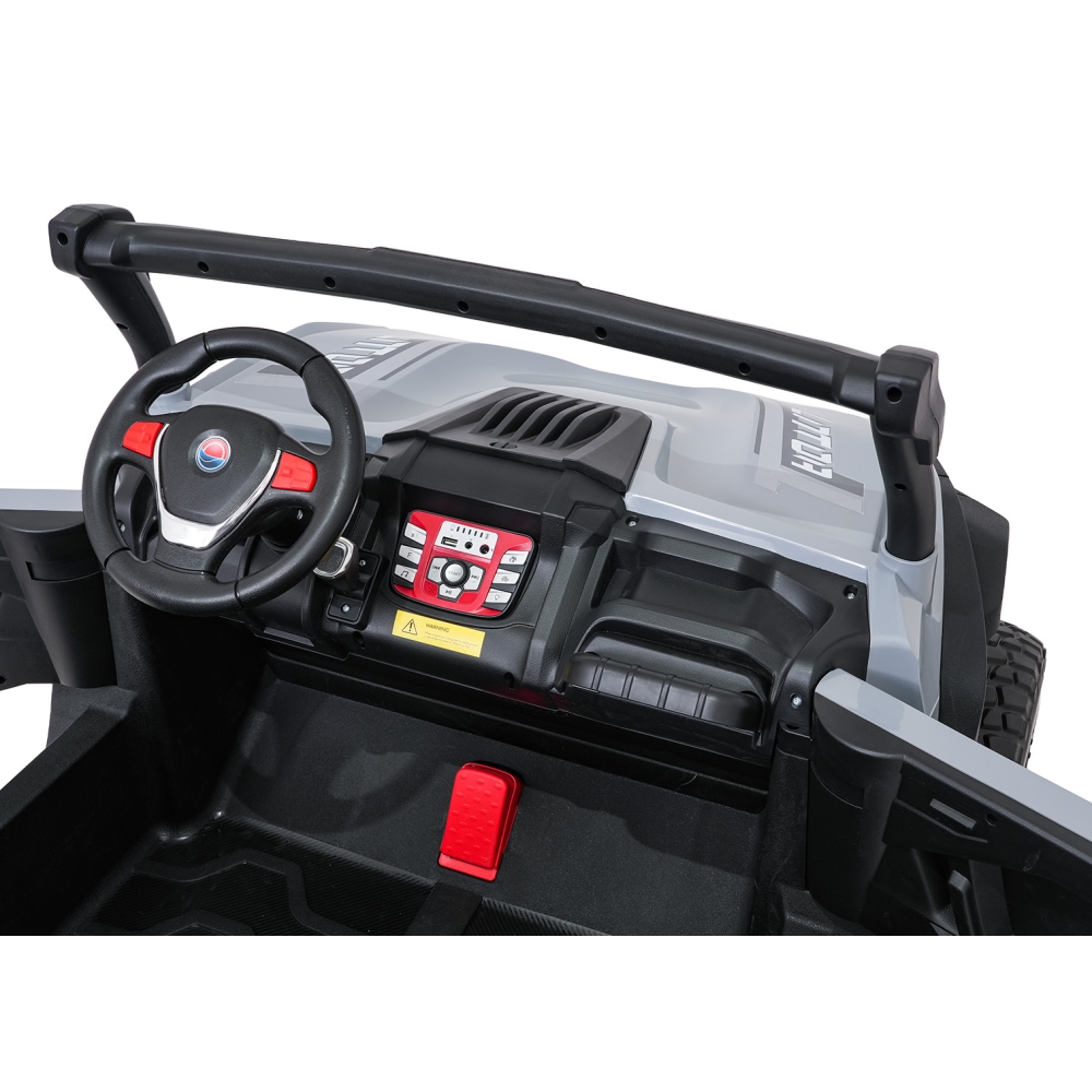 Elektrinis Buggy Gravity 4x4, Grey-Elektromobiliai vaikams, Keturračiai ir bagiai-e-vaikas