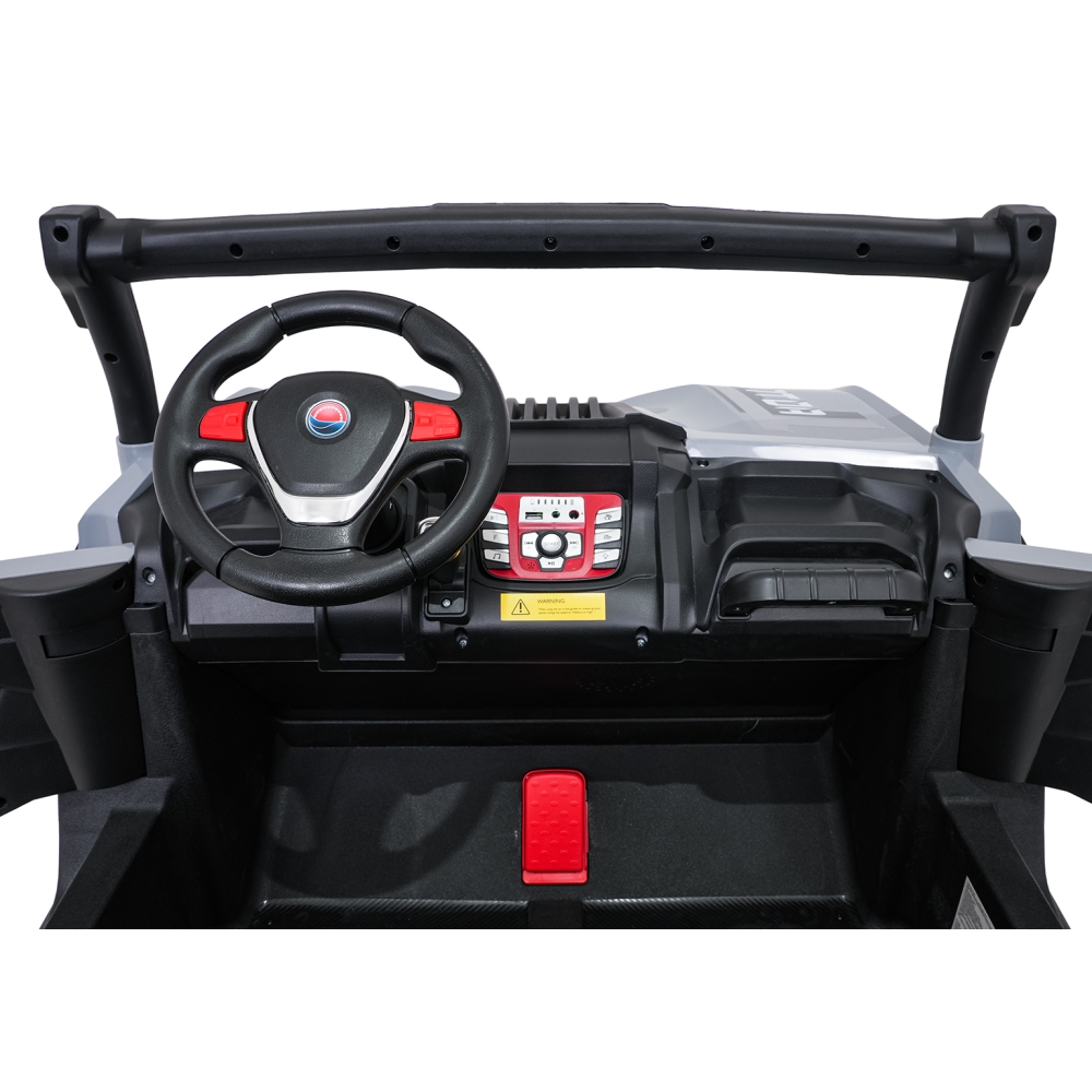 Elektrinis Buggy Gravity 4x4, Grey-Elektromobiliai vaikams, Keturračiai ir bagiai-e-vaikas