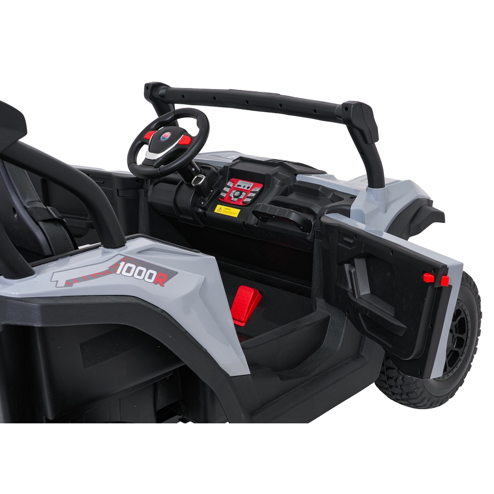 Elektrinis Buggy Gravity 4x4, Grey-Elektromobiliai vaikams, Keturračiai ir bagiai-e-vaikas