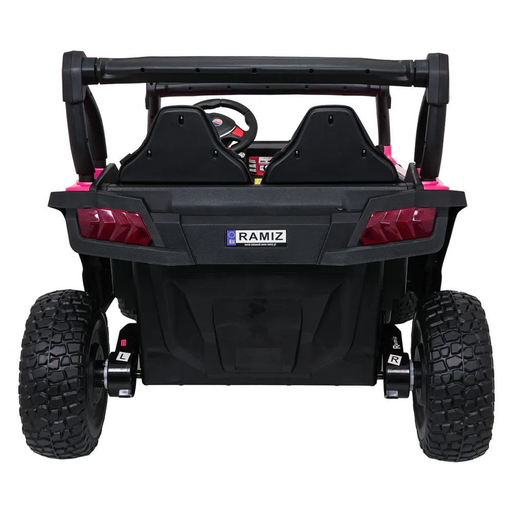 Elektrinis Buggy Gravity 4x4, Pink-Elektromobiliai vaikams, Keturračiai ir bagiai-e-vaikas
