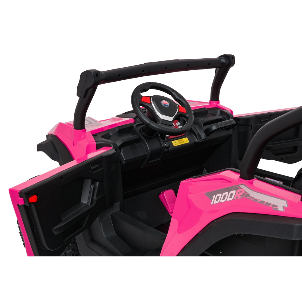 Elektrinis Buggy Gravity 4x4, Pink-Elektromobiliai vaikams, Keturračiai ir bagiai-e-vaikas
