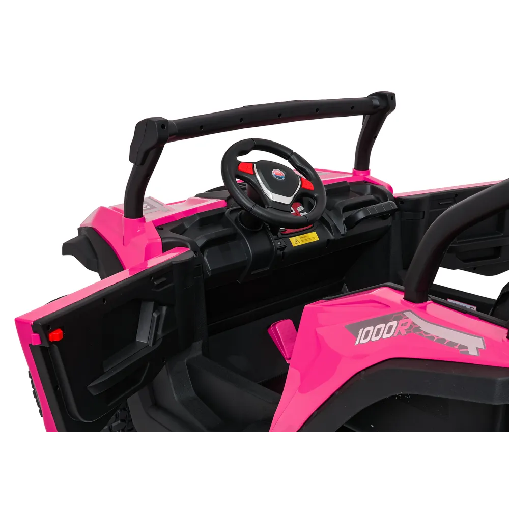 Elektrinis Buggy Gravity 4x4, Pink-Elektromobiliai vaikams, Keturračiai ir bagiai-e-vaikas