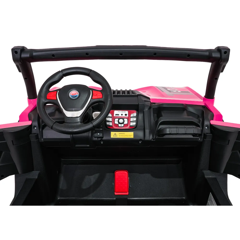 Elektrinis Buggy Gravity 4x4, Pink-Elektromobiliai vaikams, Keturračiai ir bagiai-e-vaikas