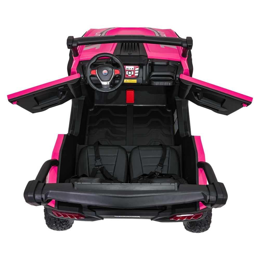 Elektrinis Buggy Gravity 4x4, Pink-Elektromobiliai vaikams, Keturračiai ir bagiai-e-vaikas