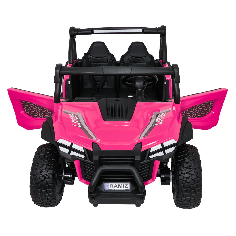 Elektrinis Buggy Gravity 4x4, Pink-Elektromobiliai vaikams, Keturračiai ir bagiai-e-vaikas