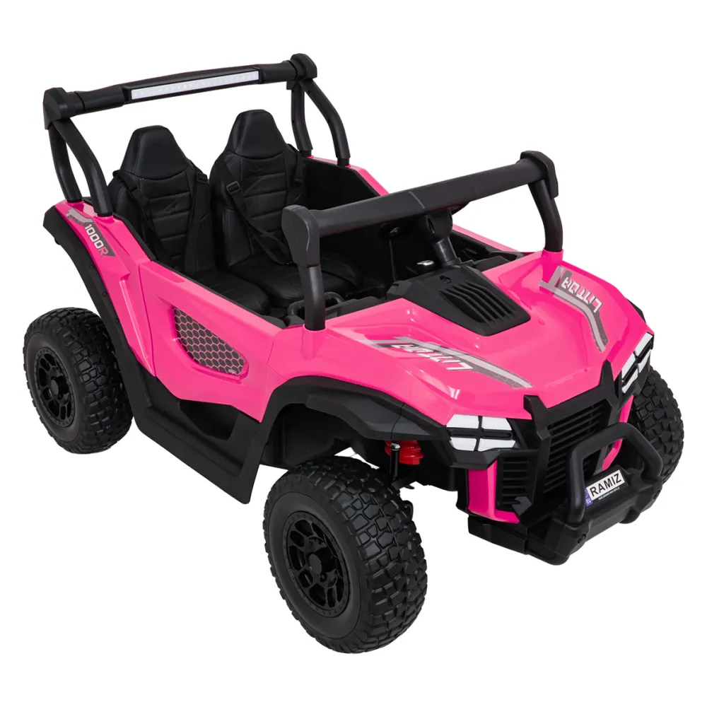 Elektrinis Buggy Gravity 4x4, Pink-Elektromobiliai vaikams, Keturračiai ir bagiai-e-vaikas