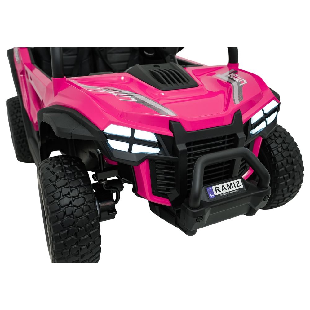 Elektrinis Buggy Gravity 4x4, Pink-Elektromobiliai vaikams, Keturračiai ir bagiai-e-vaikas