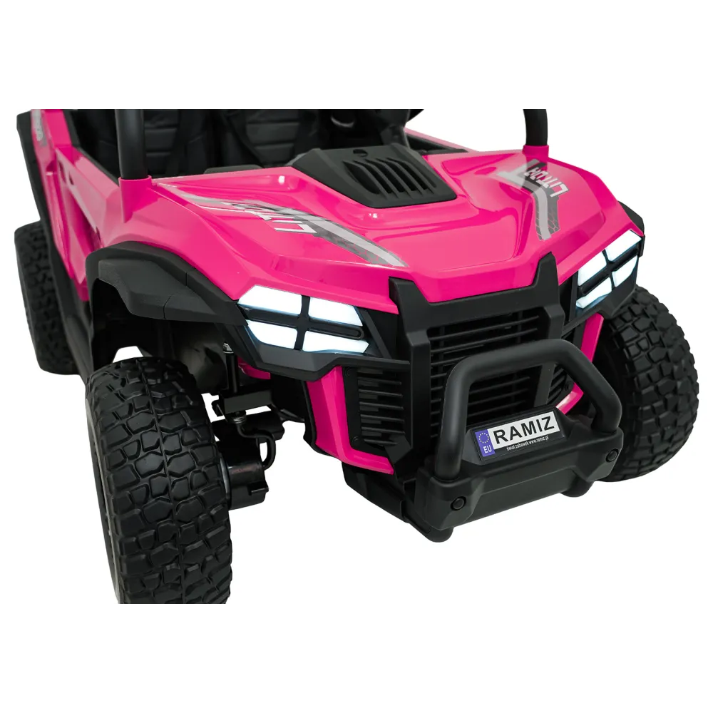 Elektrinis Buggy Gravity 4x4, Pink-Elektromobiliai vaikams, Keturračiai ir bagiai-e-vaikas