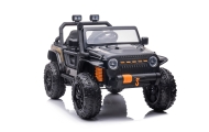 Elektromobilis Jeep Monster, Black-Elektromobiliai vaikams, Visureigiai-e-vaikas